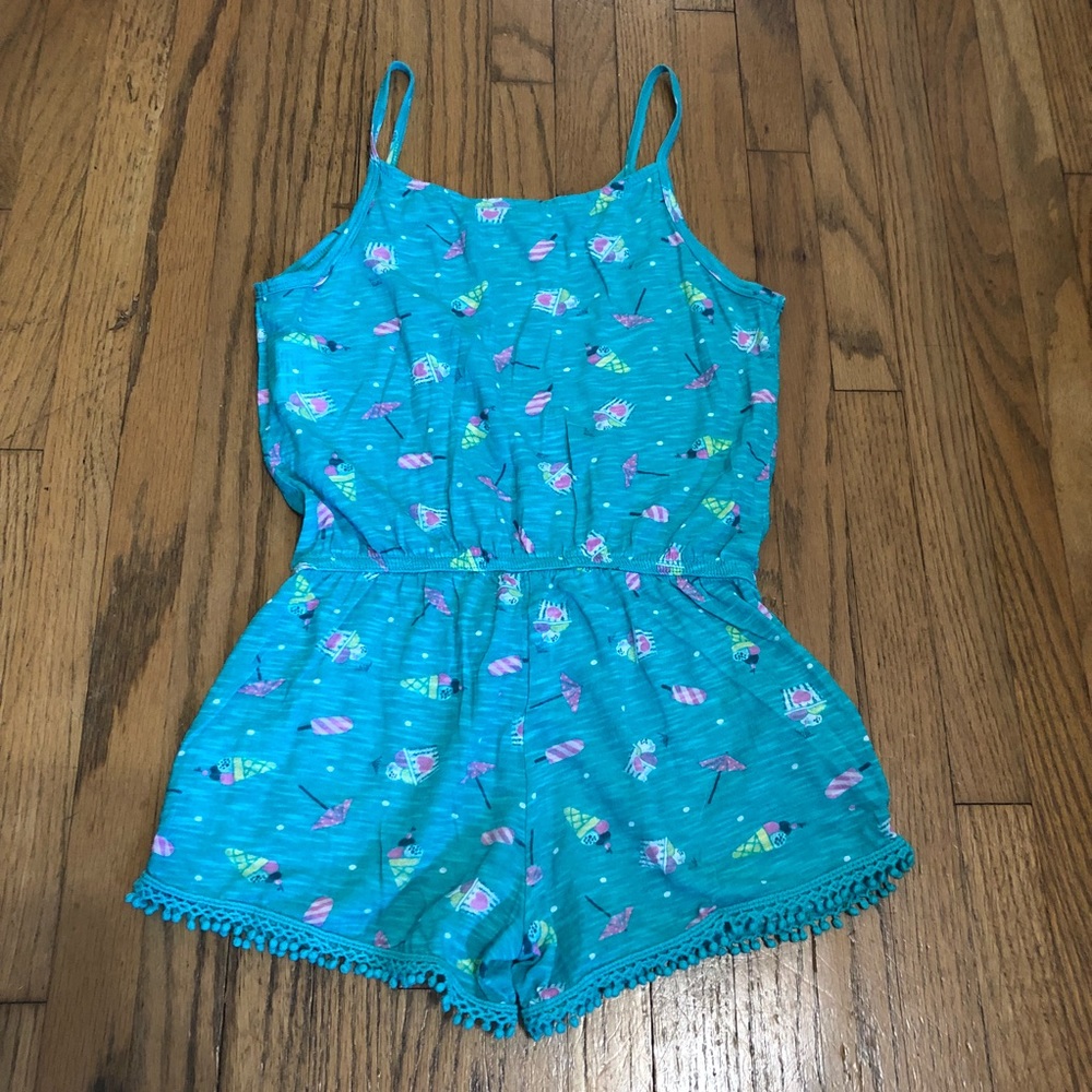United Colors Of Benetton Girl Romper Size XS 4/5 - Picture 3 of 7